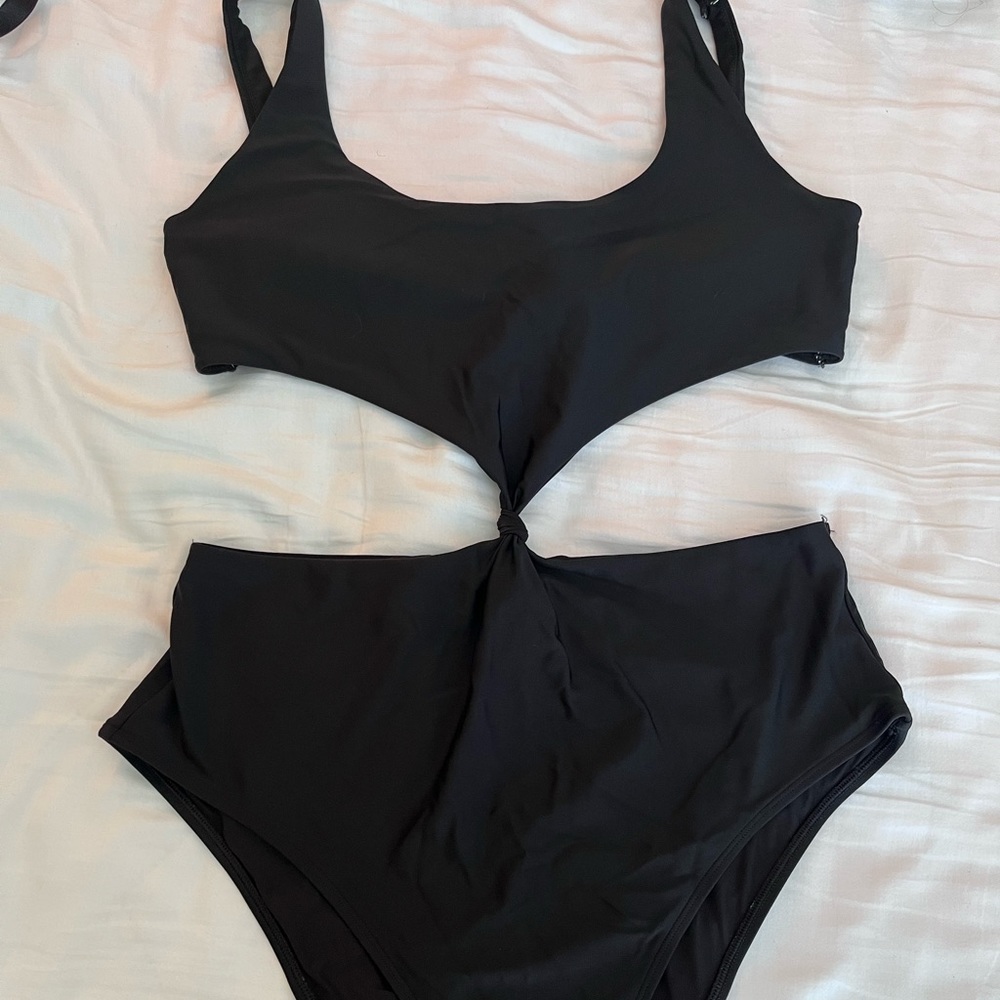 Aerie One Piece front knot swimsuit